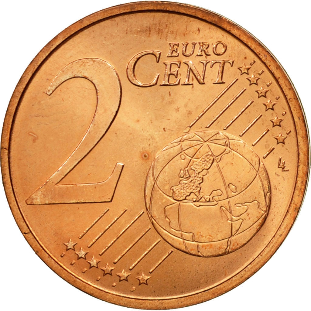 Portugal,
2 céntimos de euro,
2008