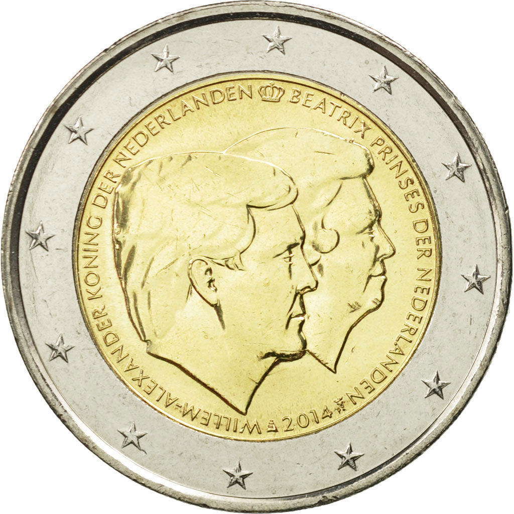 Italia,
2 euros,
Doble retrato