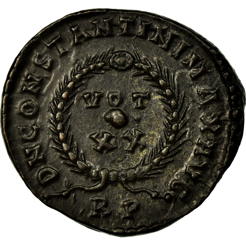 Acuñar,
Constantino I,
Follis
