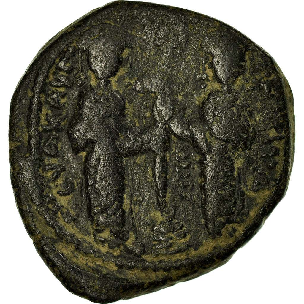 Acuñar,
Constantino X,
Follis