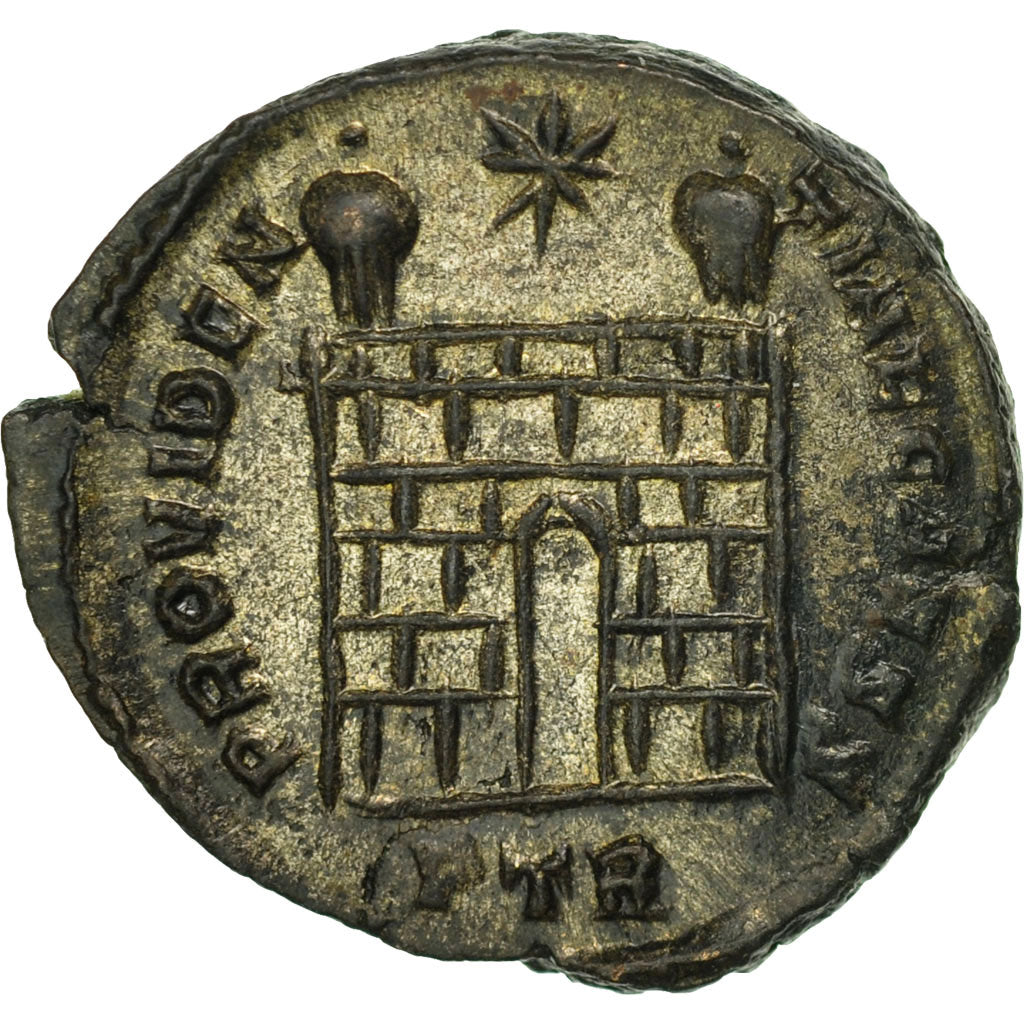 Acuñar,
Constantino II,
Follis