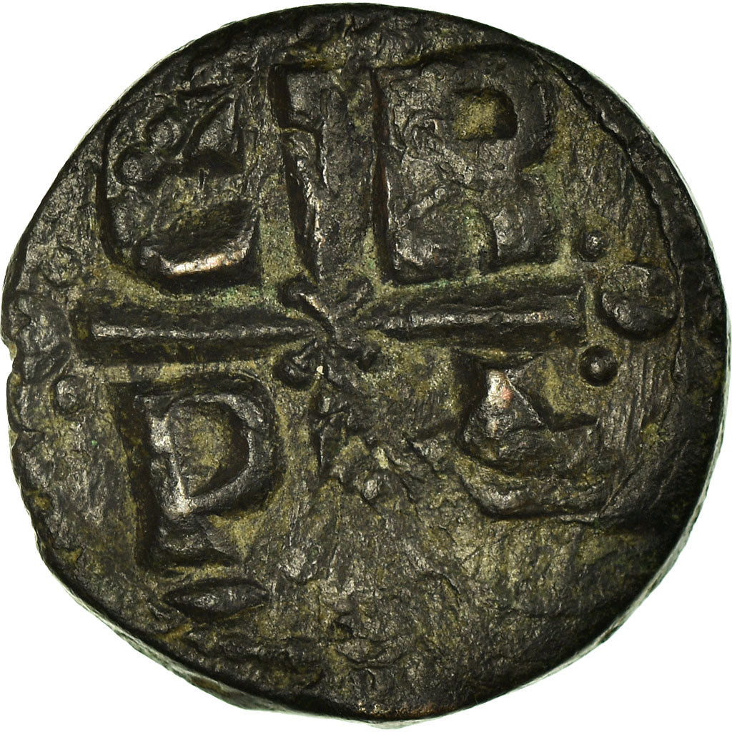 Acuñar,
Romano IV,
Follis