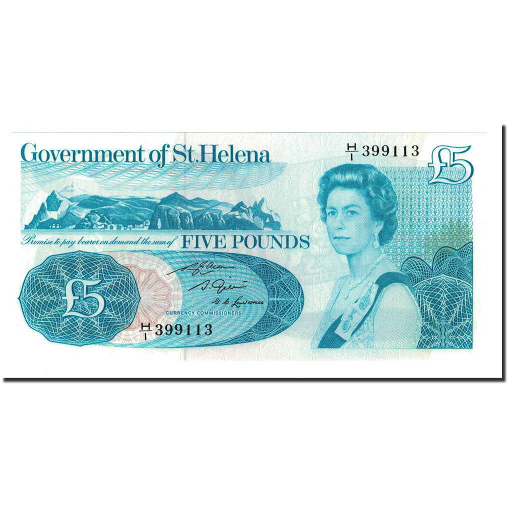 Billete de Santa Elena, 5 libras