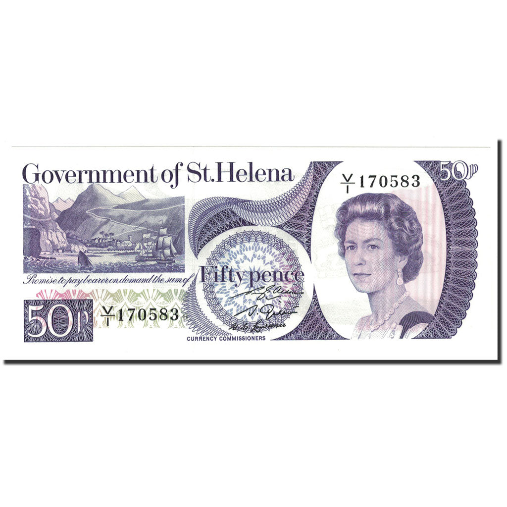 Billete de Santa Elena, 50 peniques