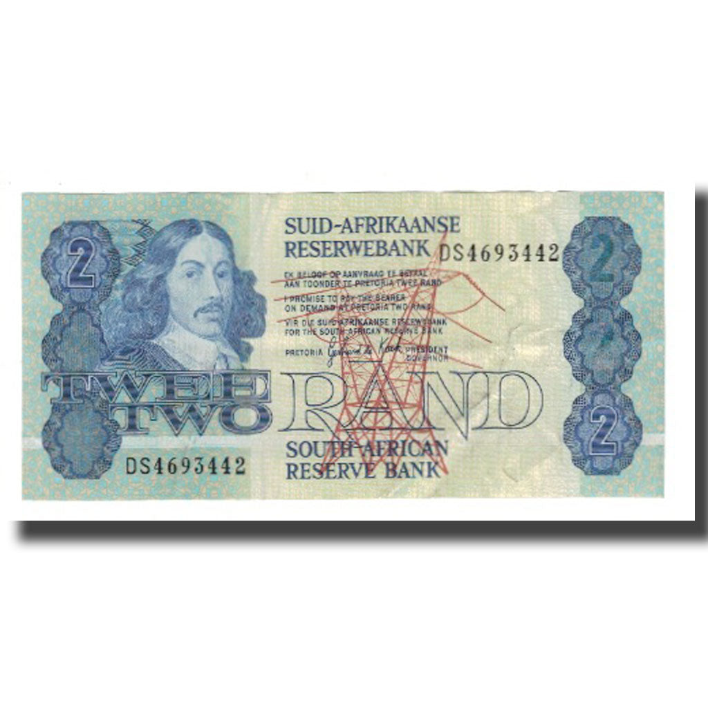 Billete de banco, Sudáfrica, 2 Rand