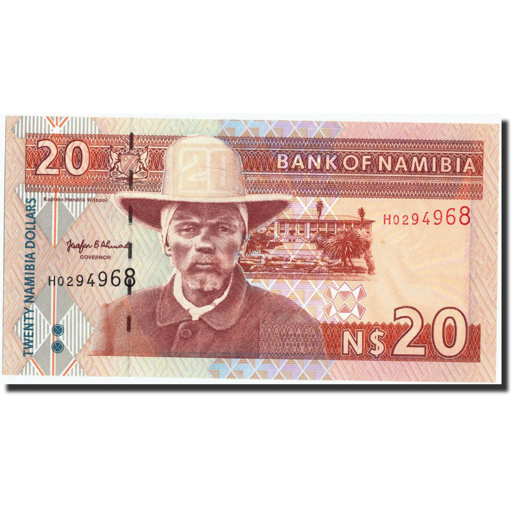 Billete de Namibia
20 dólares namibios