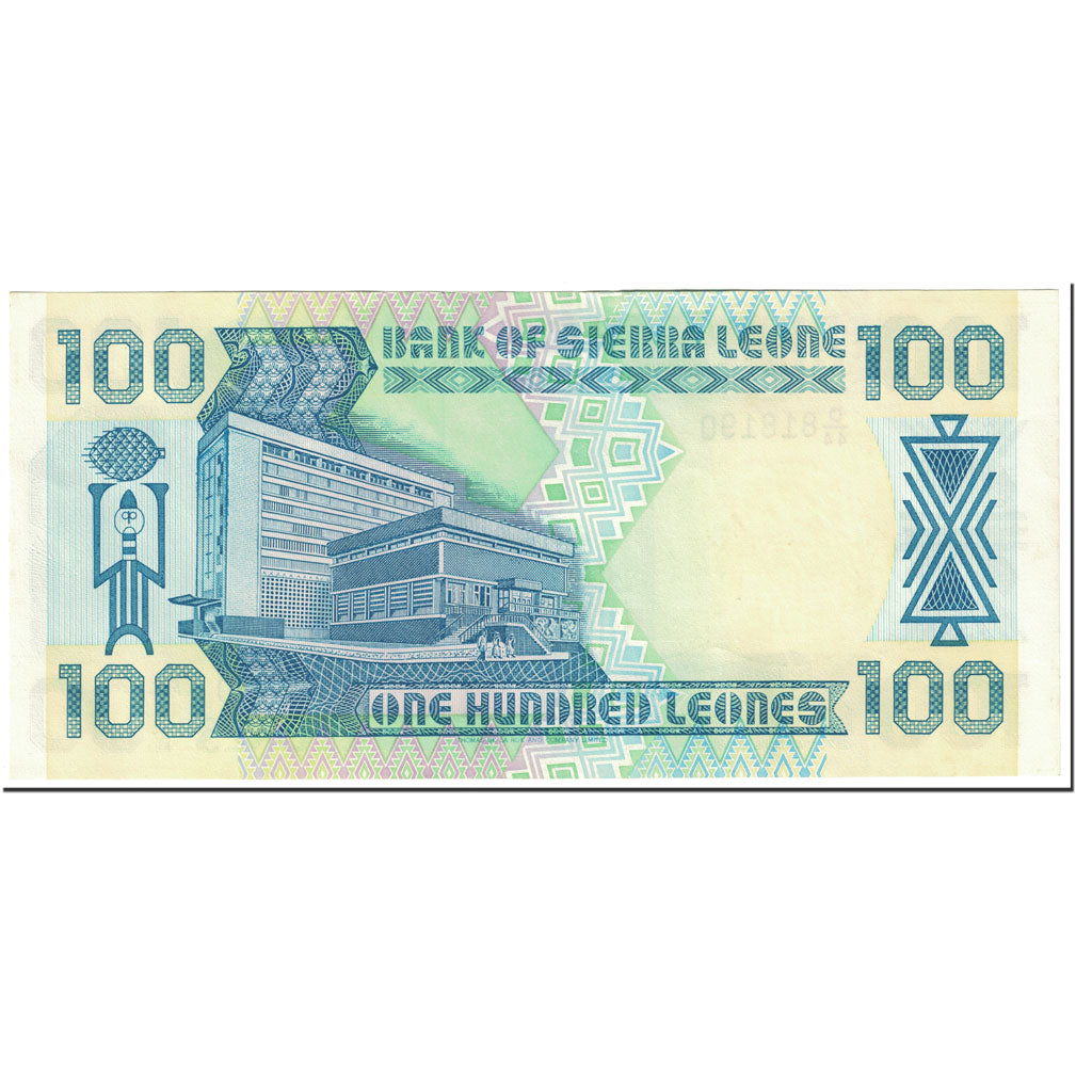billete de banco,
Sierra Leona,
100 leones