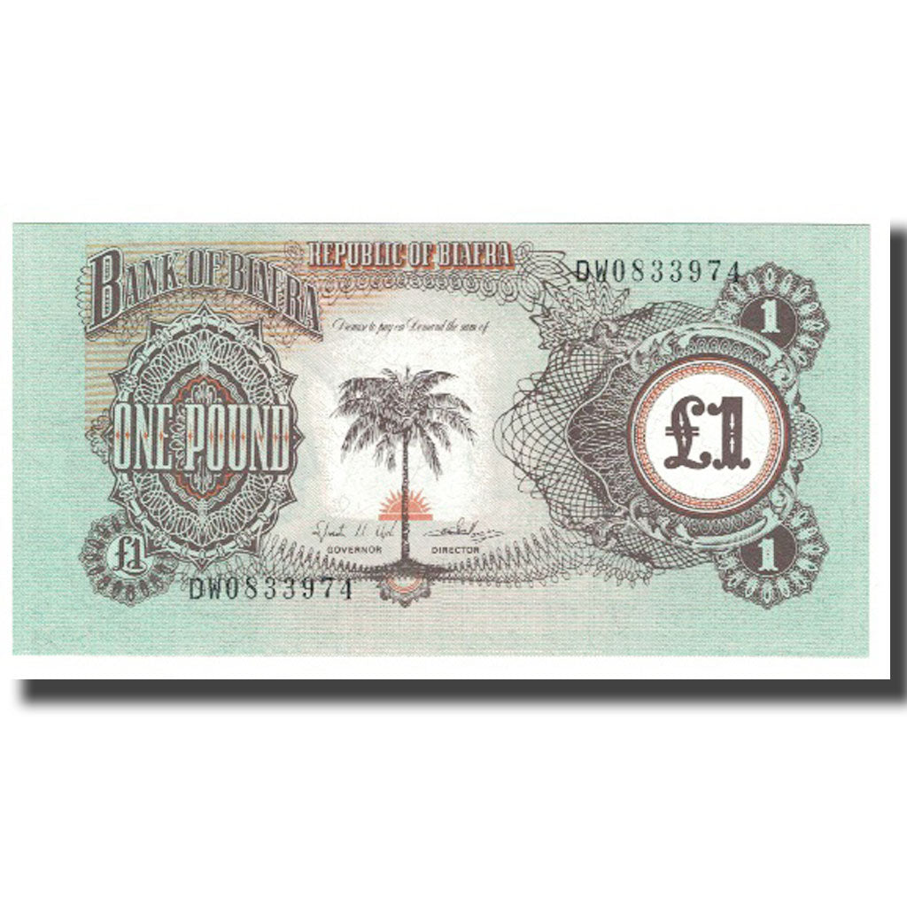 Billete de 1 libra, Biafra
