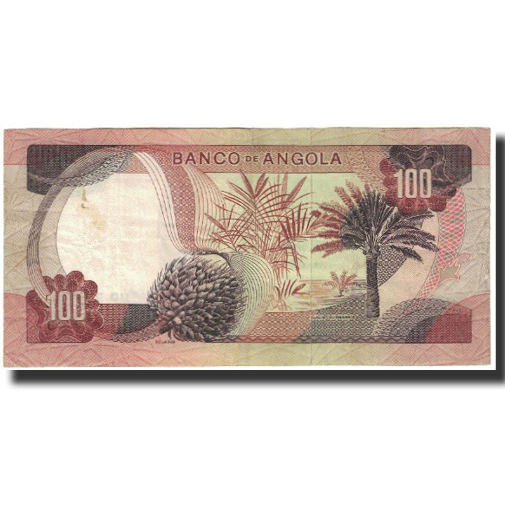 billete de banco,
Angola,
100 escudos