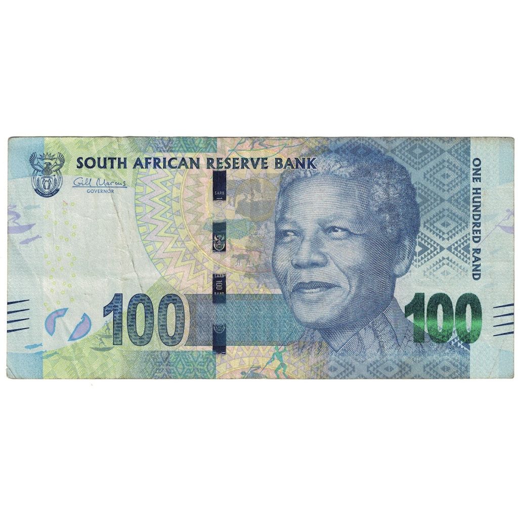 Billete de banco, Sudáfrica, 100 Rand