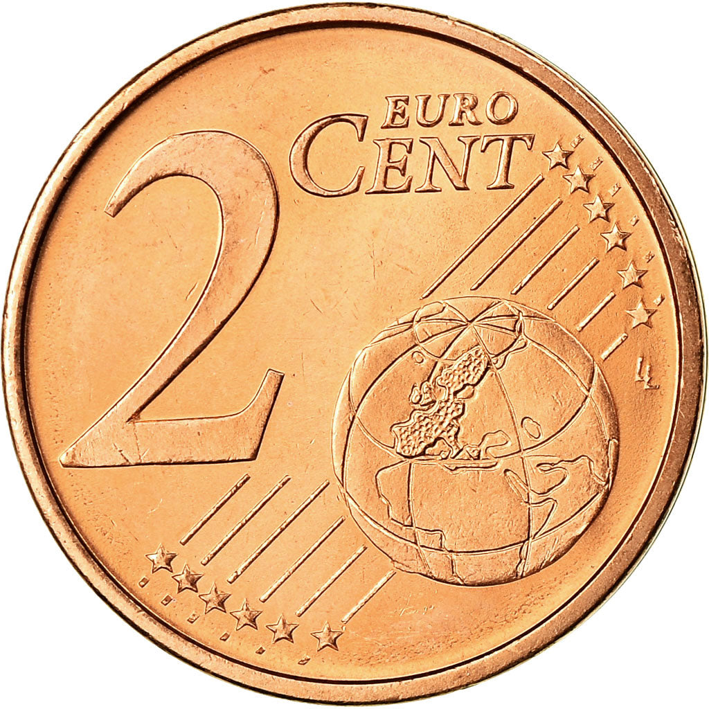 España,
2 céntimos de euro,
2012