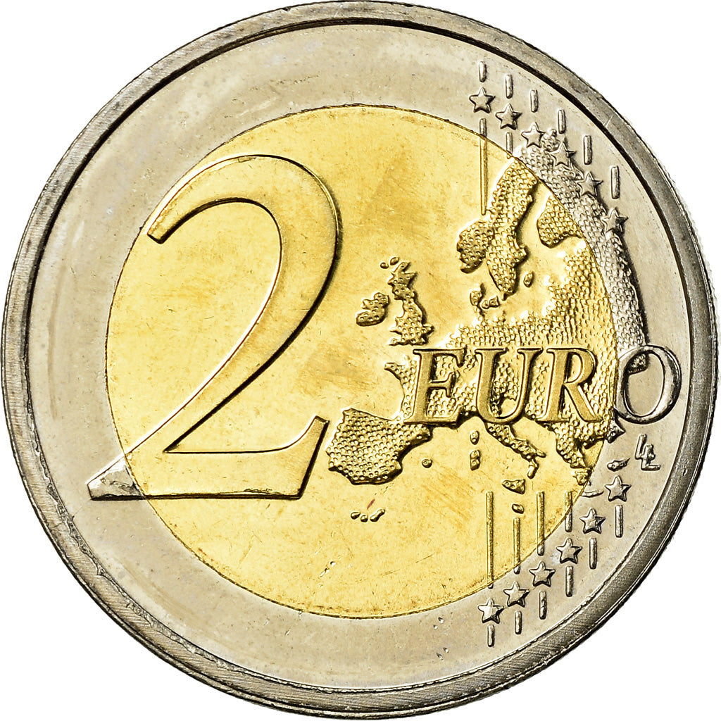 Luxemburgo,
2 euros,
EMÚ