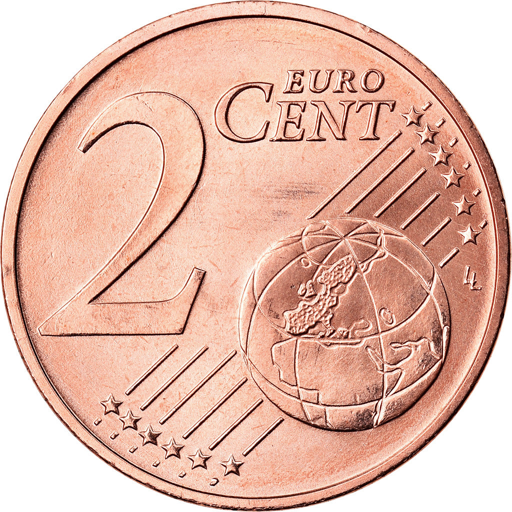 Austria,
2 céntimos de euro,
2017