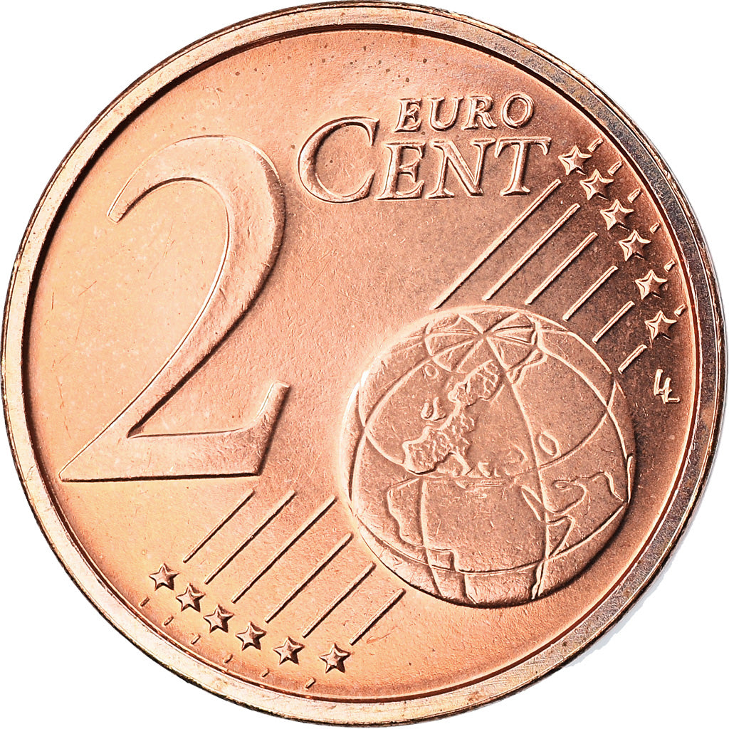Luxemburgo,
2 céntimos de euro,
2017