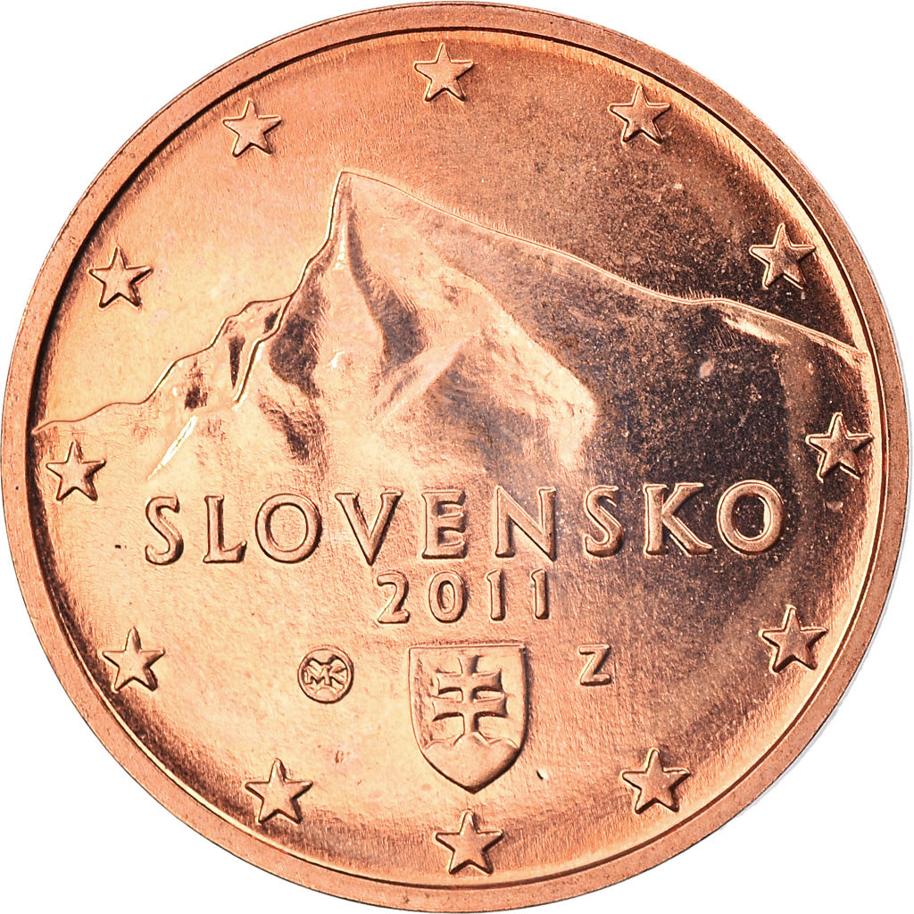 Eslovaquia,
2 céntimos de euro,
2011