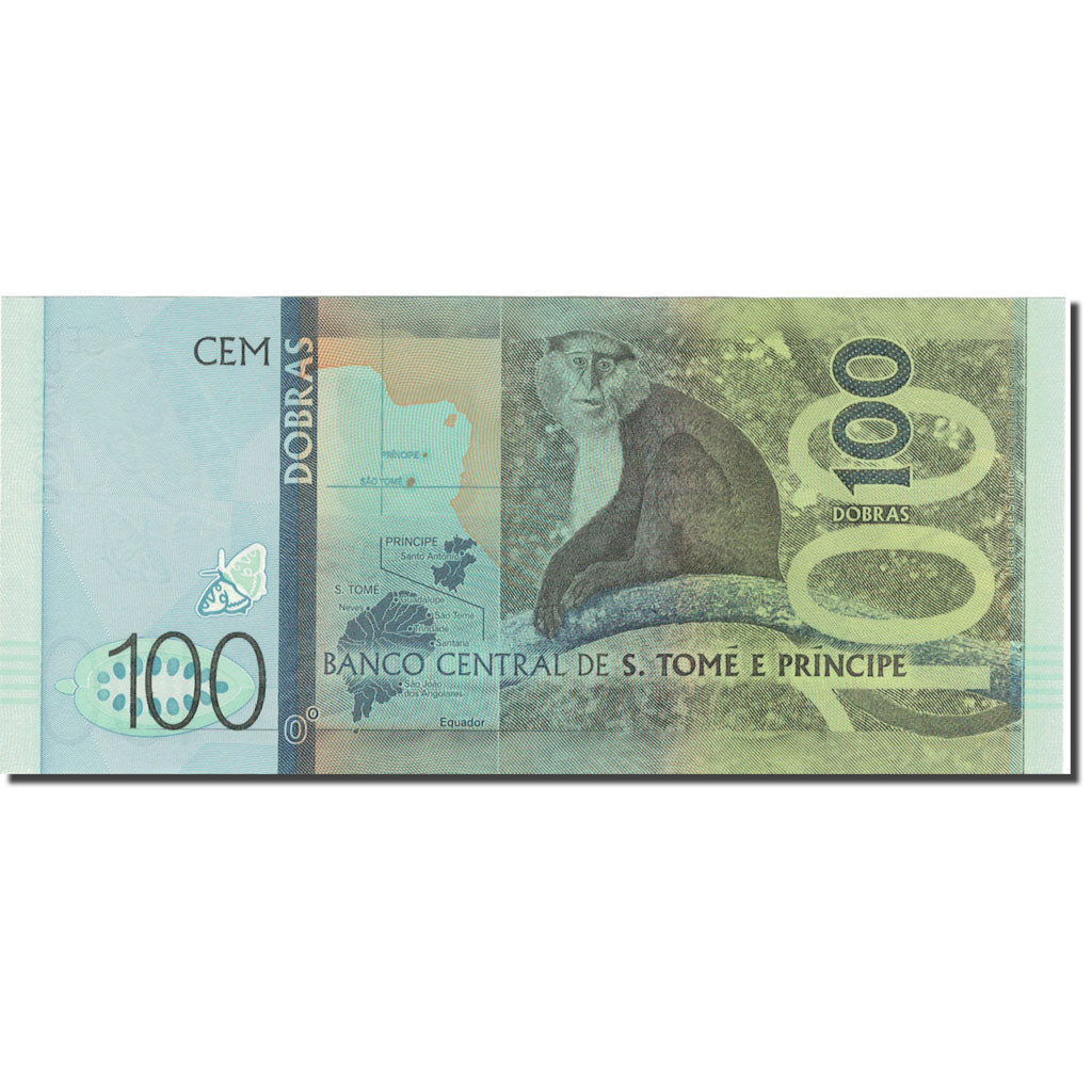 Billete de Santo Tomás y Príncipe, 100 dobras