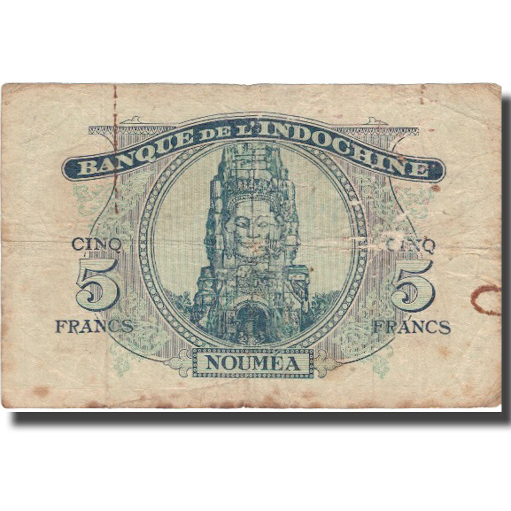Billete de Nuevas Hébridas
5 francos