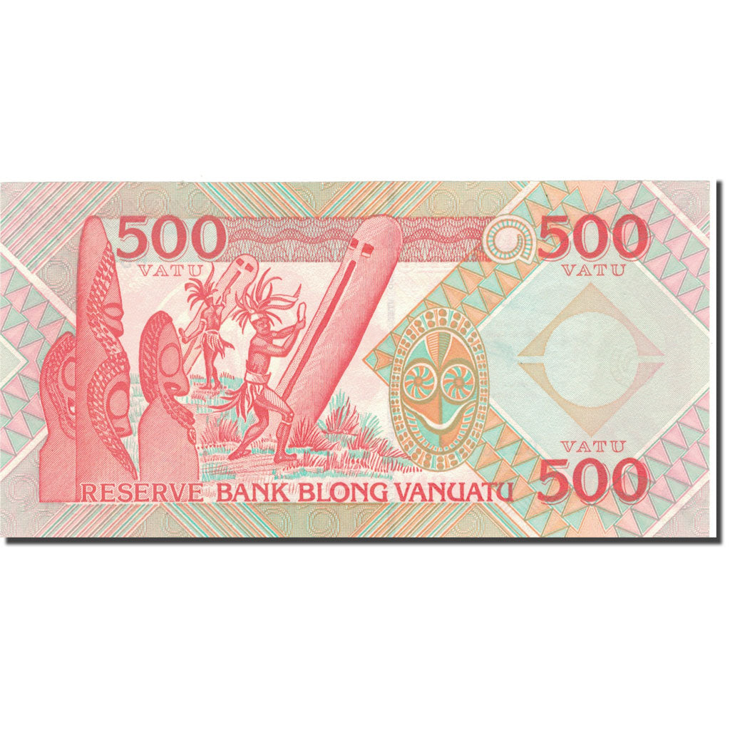 billete de banco,
Vanuatu,
500 Vatu