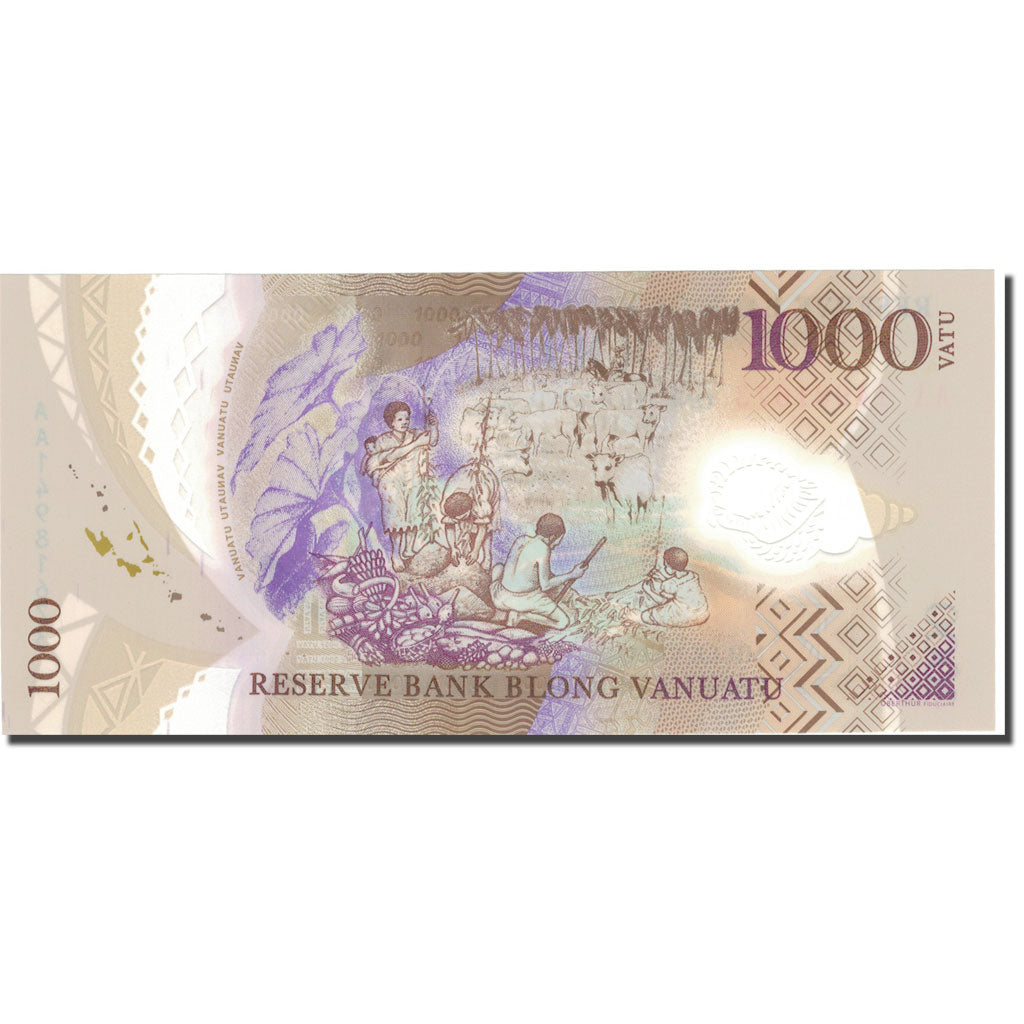 billete de banco,
Vanuatu,
1000 Vatu