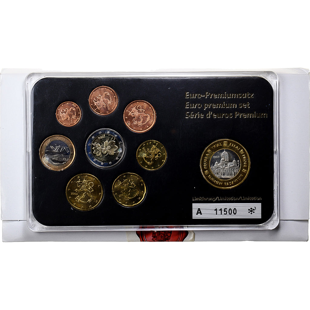 Finlandia
Lote de 1 c. - 2 euros
2001-2006