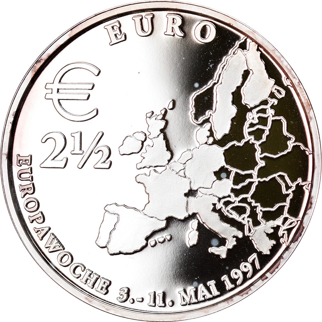 ALEMANIA - REPÚBLICA FEDERAL,
2,5 euros,
1997