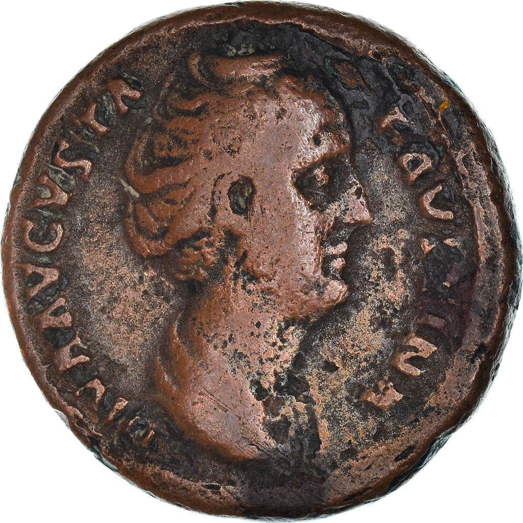 Moneda,
Diva Faustina I,
Como