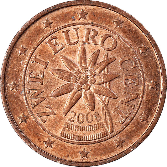 Moneda,

Austria,

2 céntimos de euro