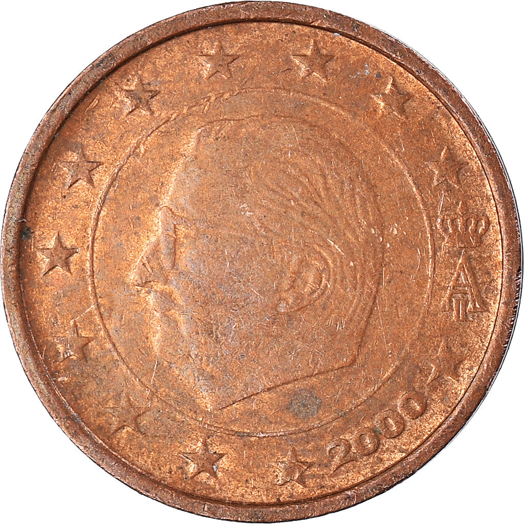 Moneda, Bélgica, 2 céntimos de euro