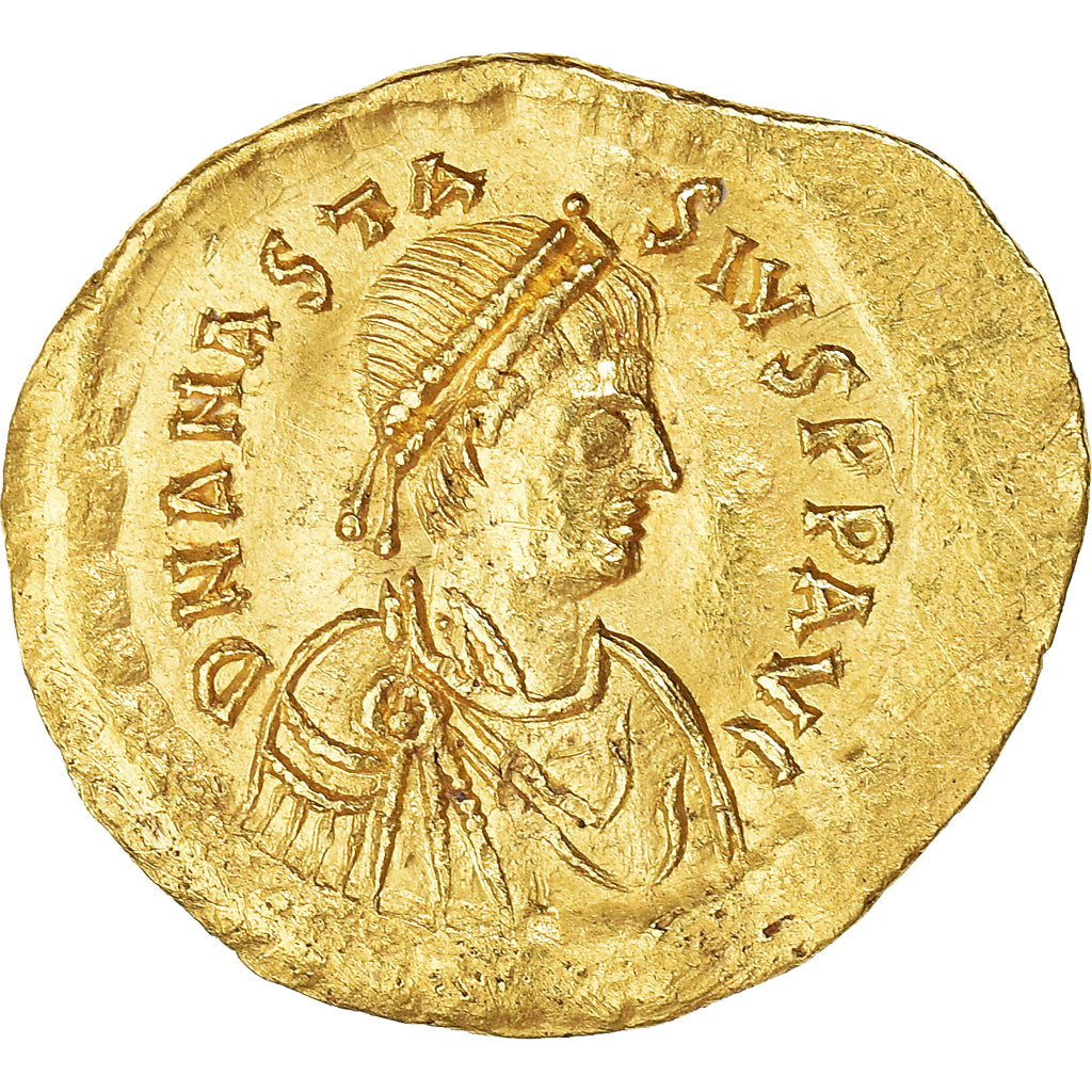 Acuñar, 
  
  Anastasio I, 
  
  trémisis