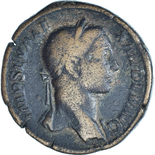 Severo Alejandro, 
  
  Sestercio, 
  
  228