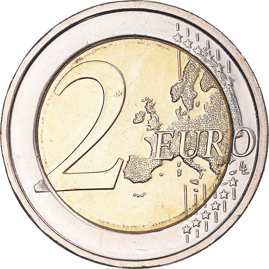 Bélgica, 
  
  2 euros, 
  
  60 años de la declaración universal de los derechos del hombre