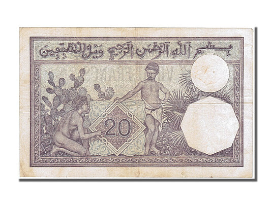 Billete de Argelia

20 francos