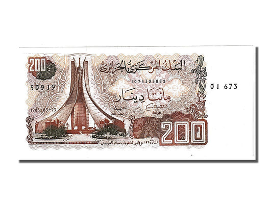 Billete de banco, Argelia, 200 dinares
