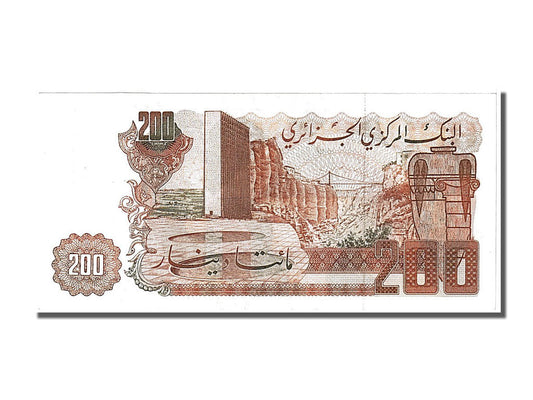 Billete de banco, Argelia, 200 dinares