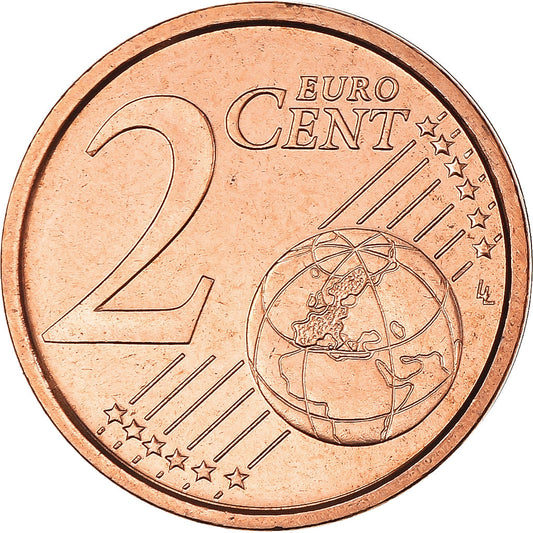 San Marino, 
  
  2 céntimos de euro, 
  
  2012