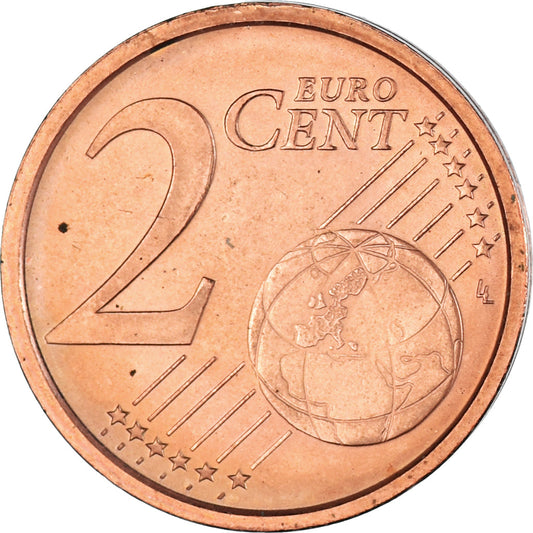 CIUDAD DEL VATICANO, 

2 céntimos de euro, 

2007