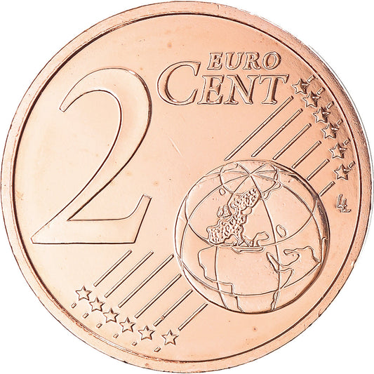 Francia, 
  
  Monnaie de París, 
  
  2 céntimos de euro