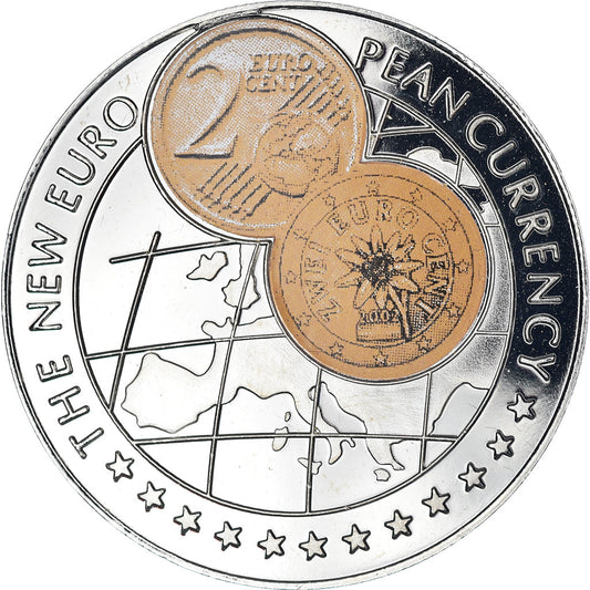 Moneda, 

Uganda, 

Nuevo euro - Austria 2 céntimos