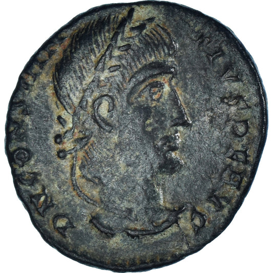 Acuñar, 
  
  Constancio II, 
  
  Bronce Æ