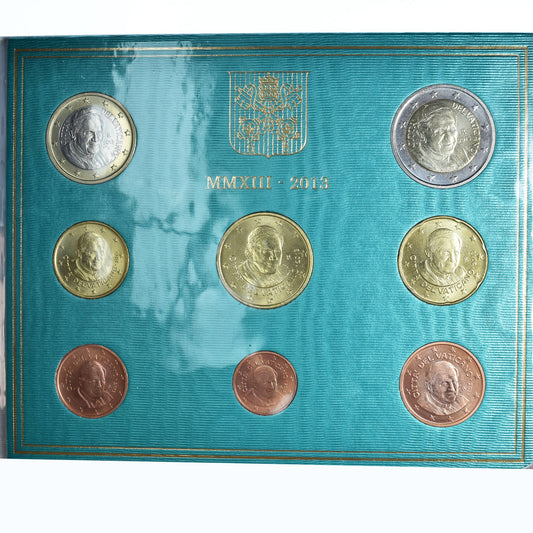 Vaticano, 
  
  1 céntimo a 2 euros, 
  
  Benoît XVI