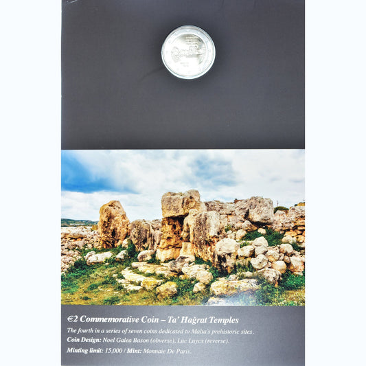 Malta, 
  
  2 euros, 
  
  Templos de Ta' Hagrat 4/7