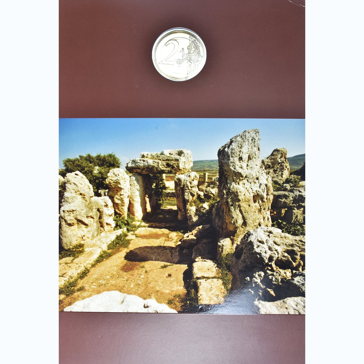 Malta, 
  
  2 euros, 
  
  Templos de Ta' Hagrat 4/7