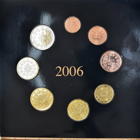 Portugal,

1 céntimo a 2 euros,

conjunto de euros