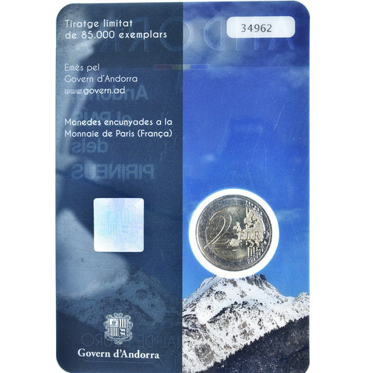andorra, 
  
  2 euros, 
  
  Pirineos