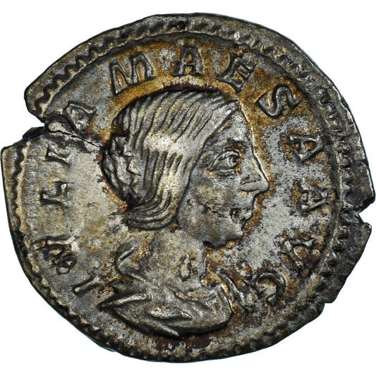 Acuñar, 
  
  Julia Maesa, 
  
  Denario
