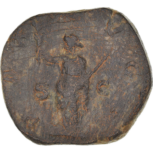 Acuñar, 
  
  Volusiano, 
  
  Sestercio