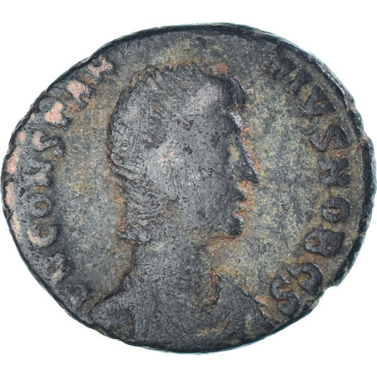Acuñar, 
  
  Constancio Galo, 
  
  Follis