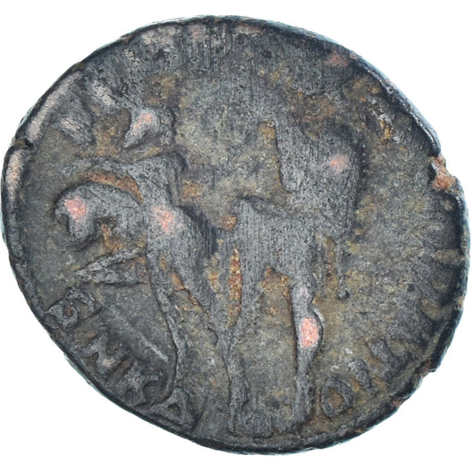 Acuñar, 
  
  Constancio Galo, 
  
  Follis