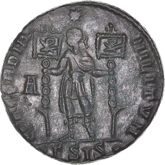 Acuñar, 
  
  vetranio, 
  
  1/2 centenional
