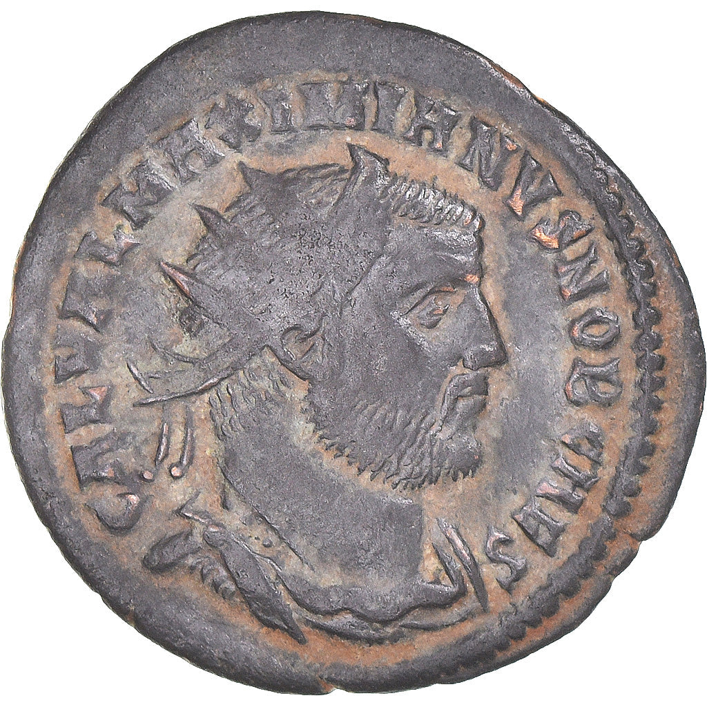 Acuñar, 
  
  Galerio, 
  
  Æ fracción radiada